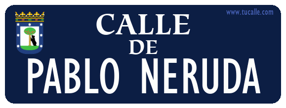 cartel_de_calle-de-PABLO NERUDA_en_madrid_antiguo